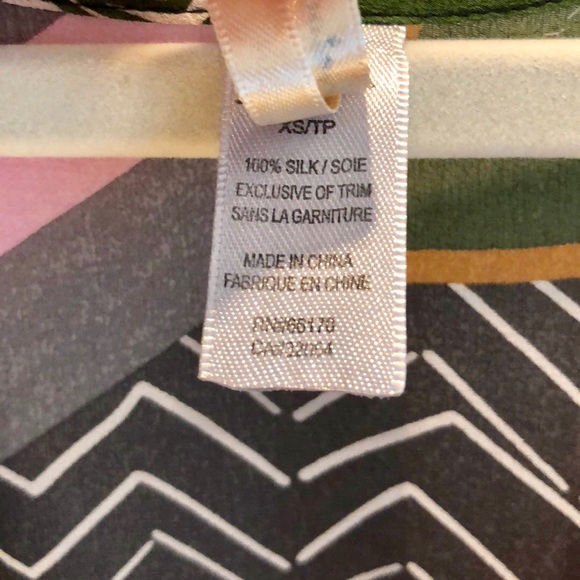 Anthropologie Coverup XS - EUC 100% Silk - Picture 8 of 8